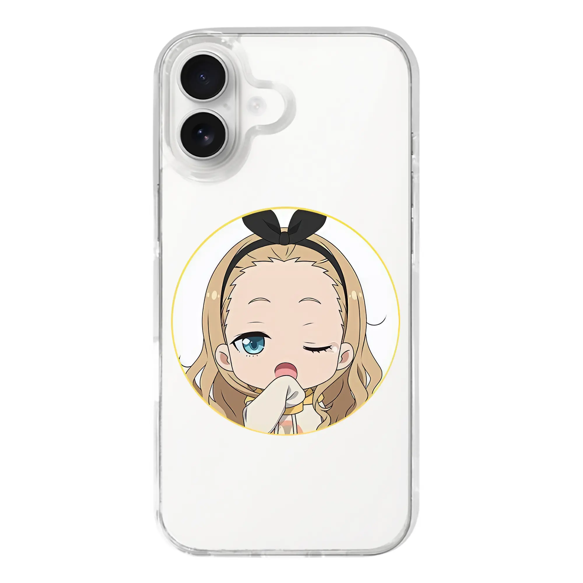 リコリス・リコイル グッズ,クルミ - iPhone 17シリーズ 透明スマホケース – 薄型・耐衝撃・精密フィット保護カバー